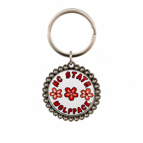GLITZ KEY TAG - NC State Wolfpack F